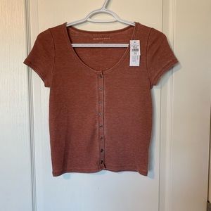 American Eagle Scoop Neck T-Shirt